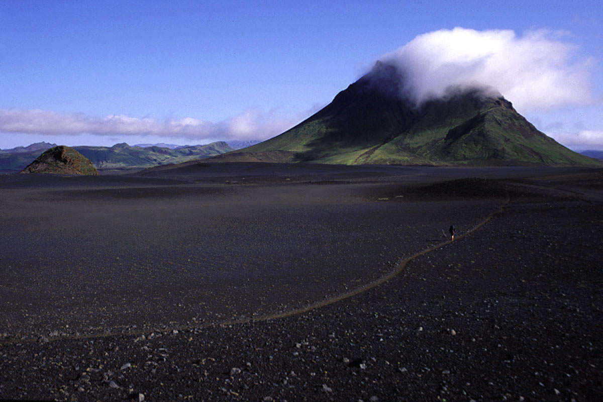 Landschaft . Sandar . Island . 1997 (Foto: Andreas Kuhrt)