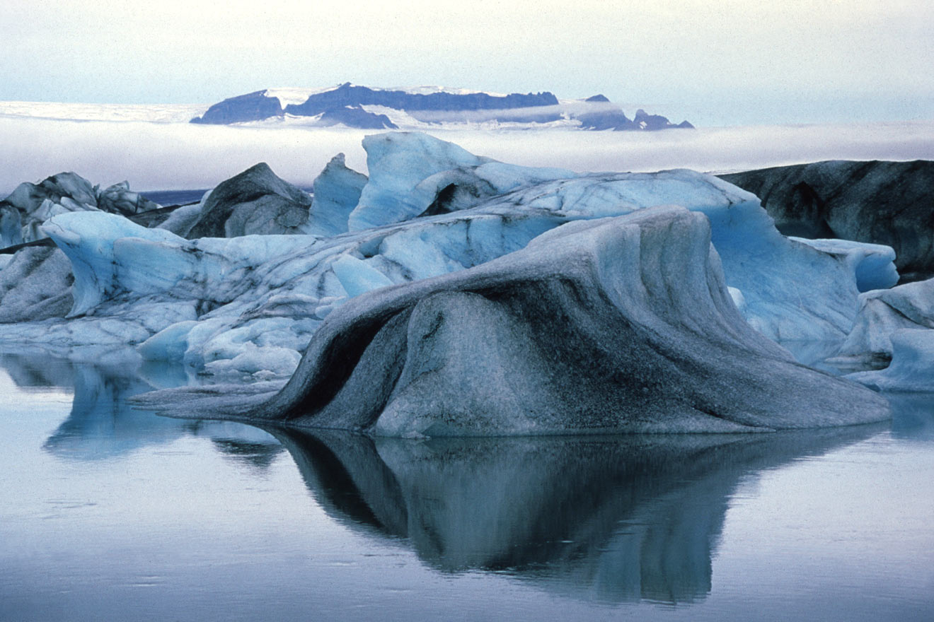 Landschaft . Jökullsarlon . Island . 1997 (Foto: Andreas Kuhrt)