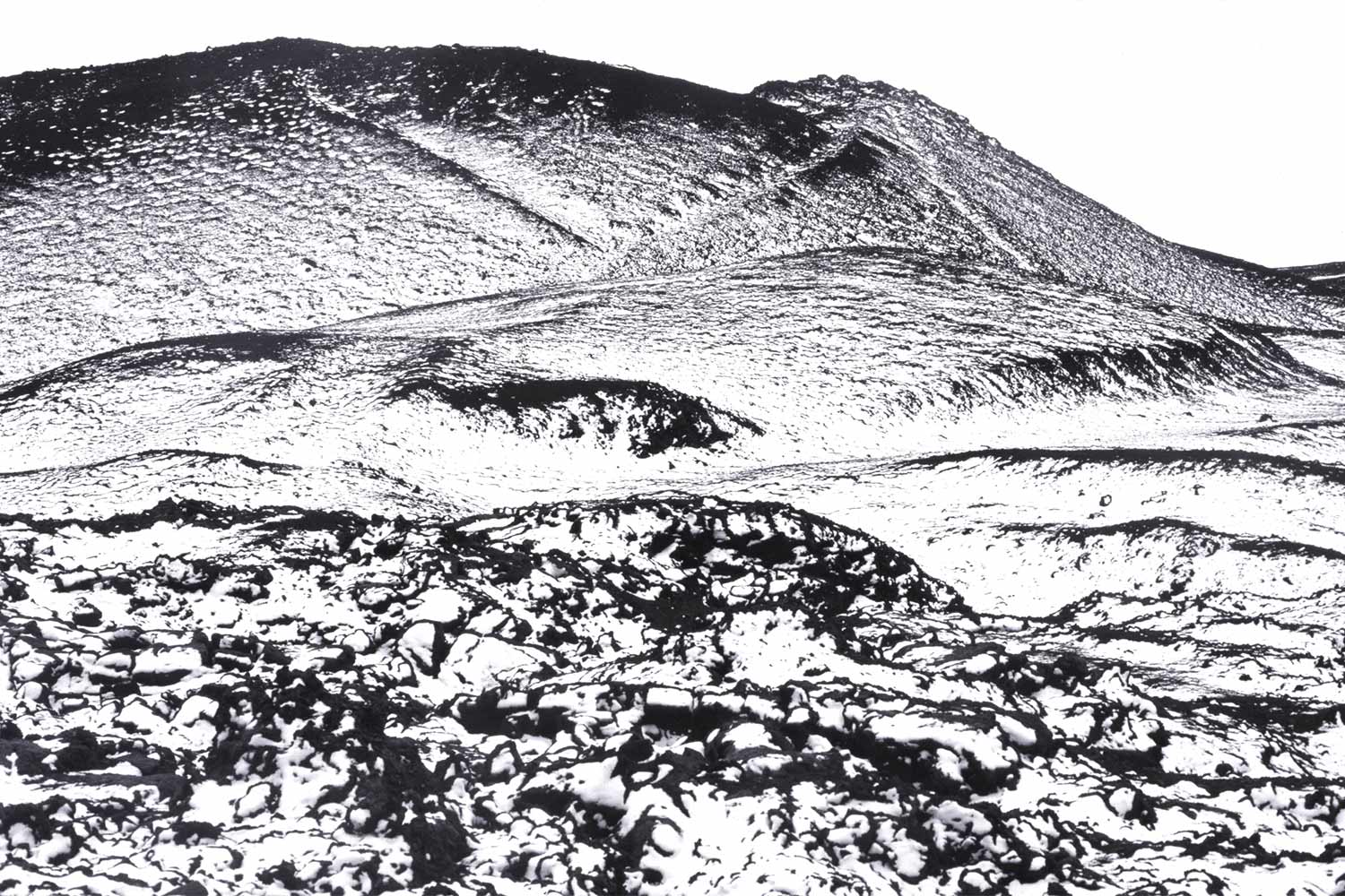 Landschaft . Askja . Island . 1999 (Foto: Andreas Kuhrt)