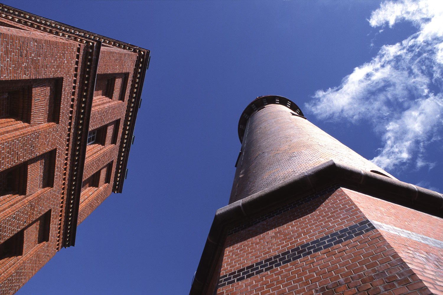 Zwei Türme . Kap Arkona . Rügen . 2001 (Foto: Andreas Kuhrt)