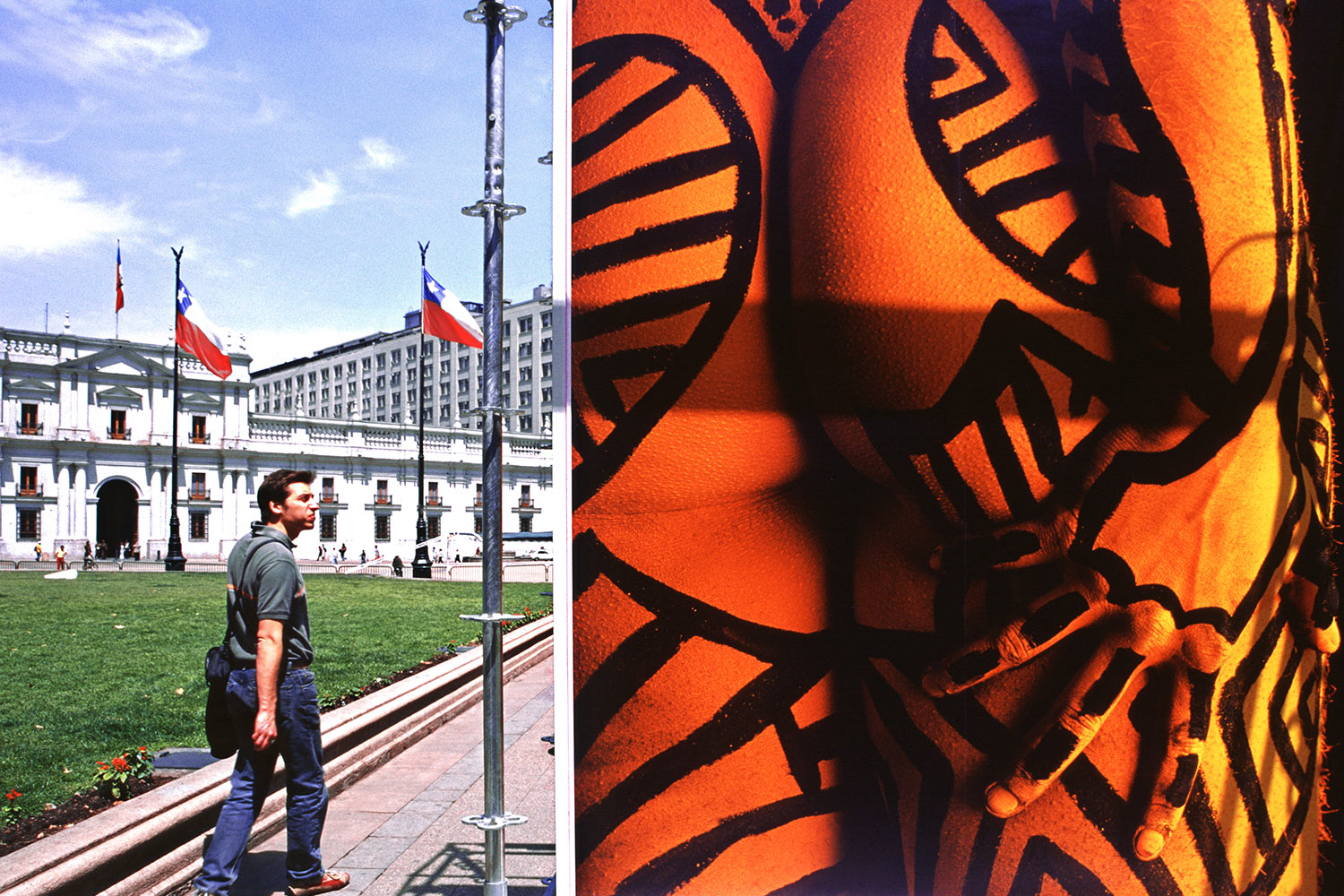 Fotoausstellung . Santiago de Chile . 2004 (Foto: Manuela Hahnebach)