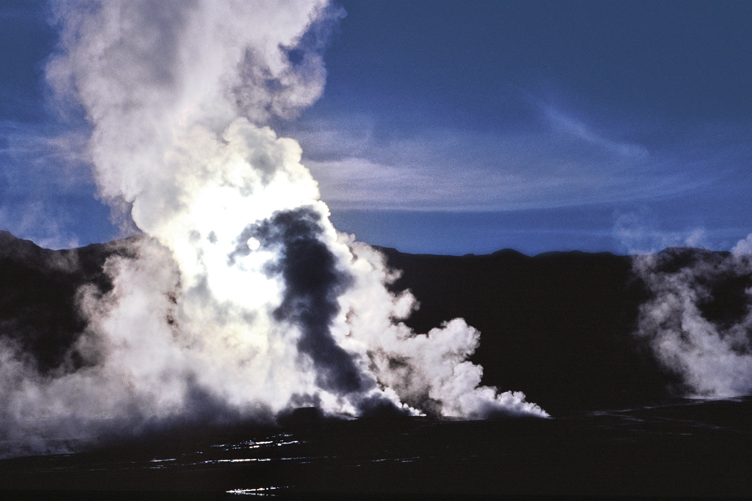 Tatio-Geysire . Atacama . Chile . 2004 (Foto: Manuela Hahnebach)
