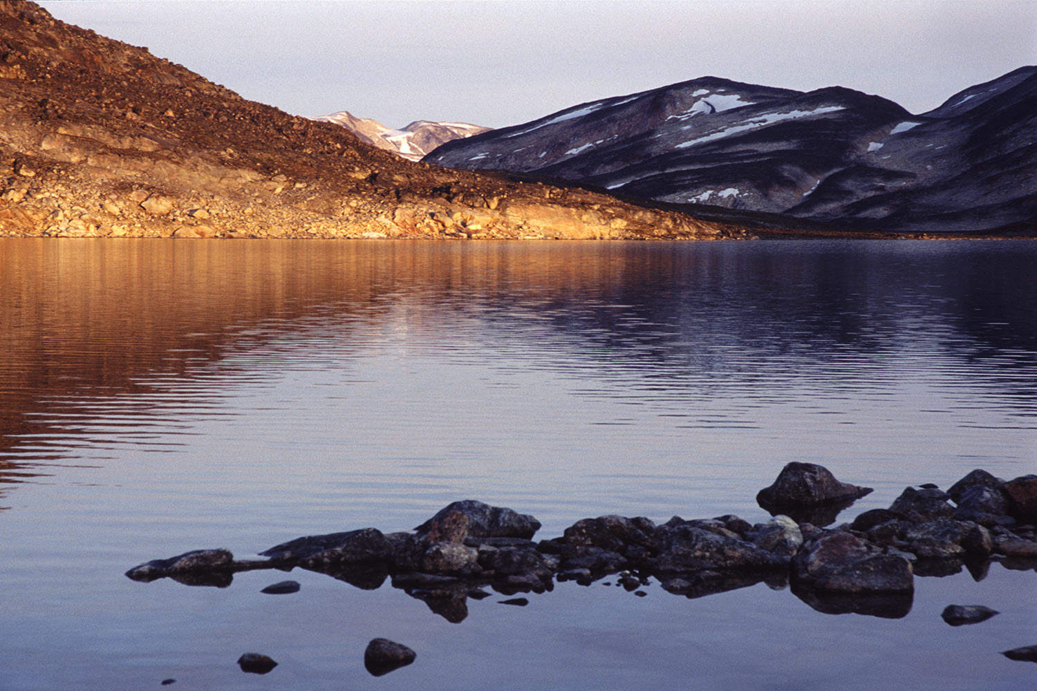 See auf Nuussuaq . Grönland . 2009 (Foto: Andreas Kuhrt)