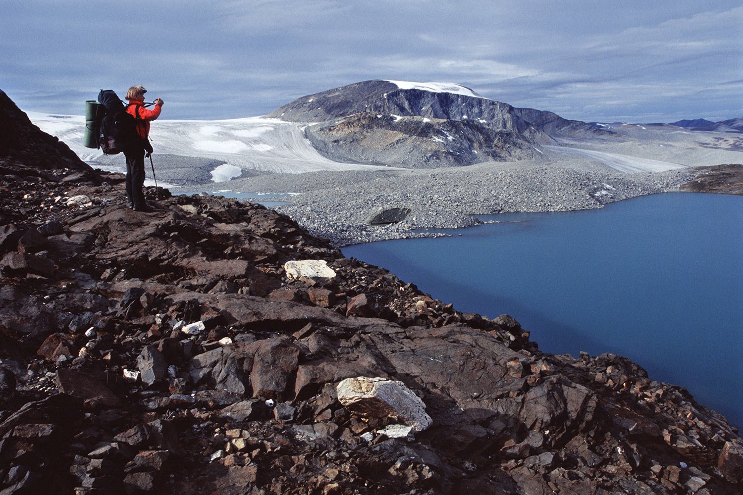 Gletscher-See . Nuussuaq . Grönland . 2009 (Foto: Andreas Kuhrt)