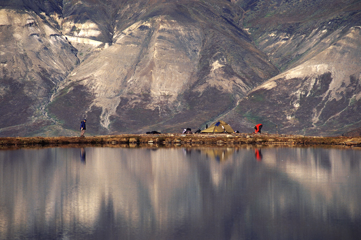 Camp Pass-See . Saqqaqdalen . Nuussuaq . Grönland . 2009 (Foto: Andreas Kuhrt)