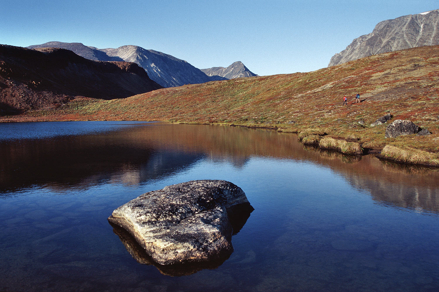 Bergsee . Saqqaqdalen . Nuussuaq . Grönland . 2009 (Foto: Andreas Kuhrt)