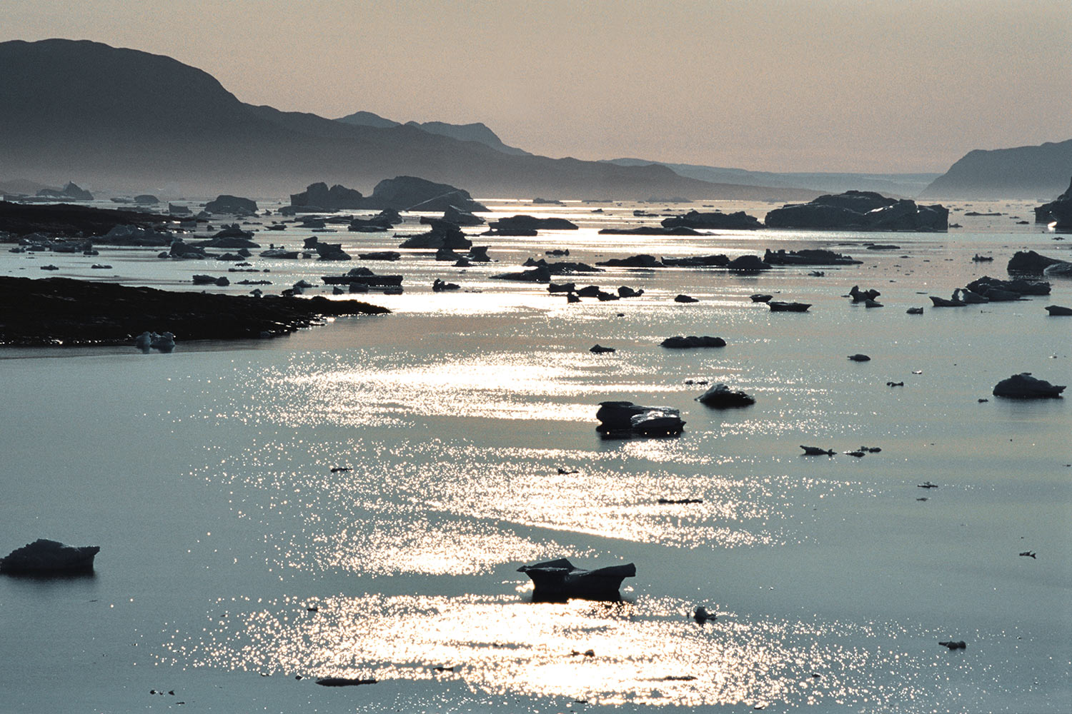 Eisbucht . Saqqaq . Nuussuaq . Grönland . 2009 (Foto: Andreas Kuhrt)