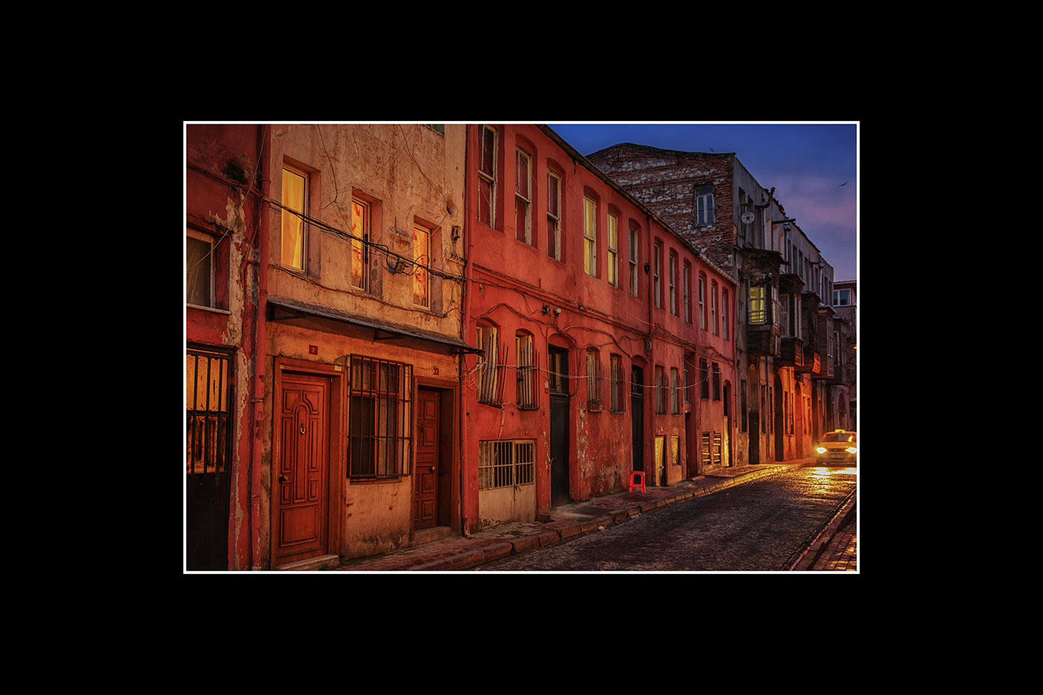 Abendrot (Foto: Jens Gutberlet). Fotoausstellung Istanbulofoten . Landratsamt Hildburghausen . 2013