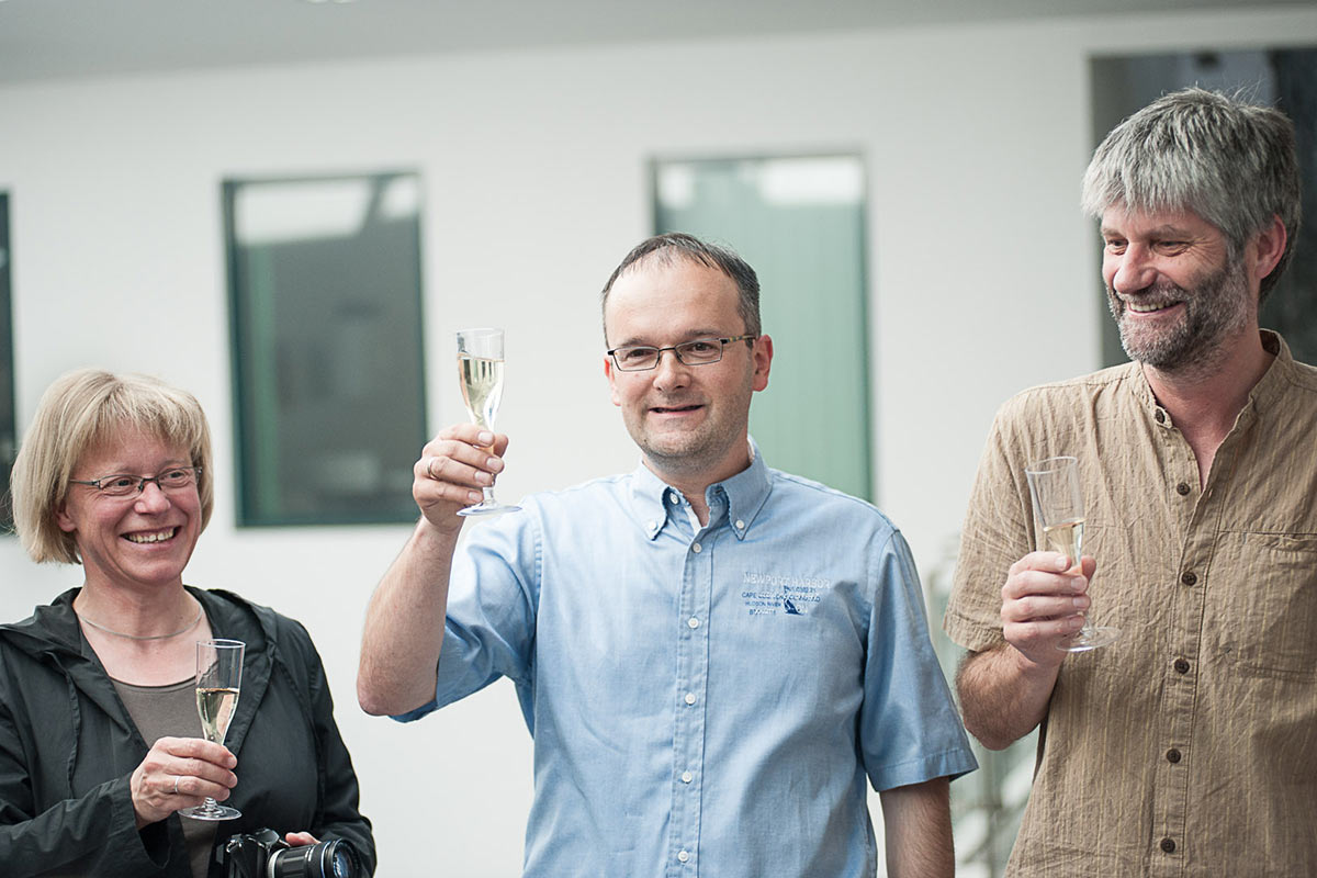 Manuela Hahnebach, Jens Gutberlet, Andreas Kuhrt . Eröffnung der Fotoausstellung Istanbulofoten . Landratsamt Hildburghausen . 2013