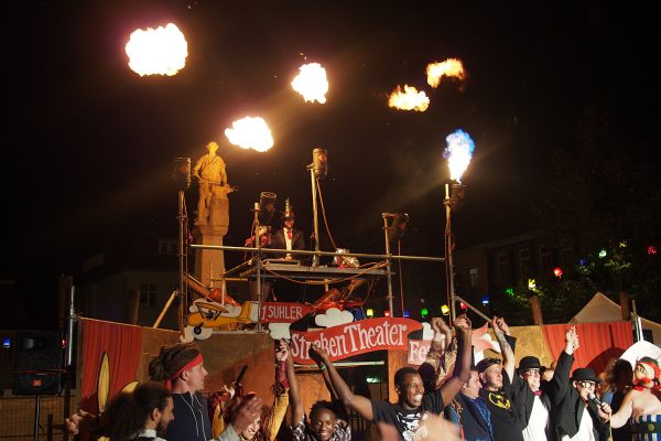 Generation Suhl: Straßentheater . Foto Openair Suhl 2016 (Foto: Andreas Kuhrt)