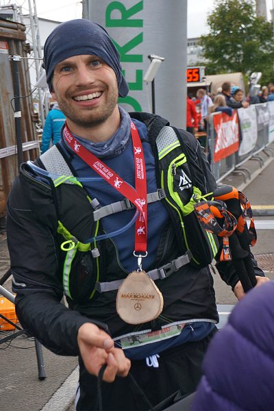 Im Ziel: Stephan Hansen . Südthüringentrail 2017 (Foto: Andreas Kuhrt)