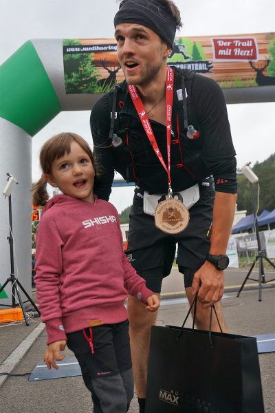 Im Ziel: Michael Hempel . Südthüringentrail 2017 (Foto: Andreas Kuhrt)