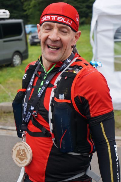 Im Ziel: Holger Daum . Südthüringentrail 2017 (Foto: Andreas Kuhrt)