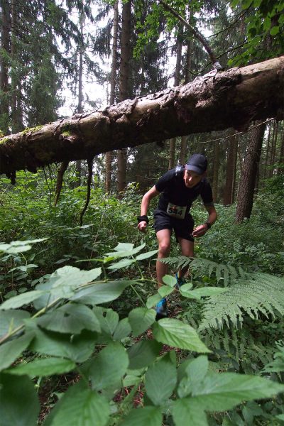 Am Bergbaupfad am Domberg Suhl: Tobias Göpel . Südthüringentrail 2017 (Foto: Andreas Kuhrt)