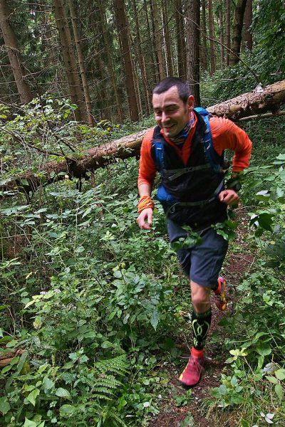 Am Bergbaupfad am Domberg Suhl: Steve Lenk . Südthüringentrail 2017 (Foto: Andreas Kuhrt)