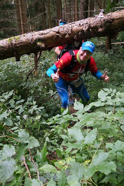 Am Bergbaupfad am Domberg Suhl: Alexander Arndt . Südthüringentrail 2017 (Foto: Andreas Kuhrt)