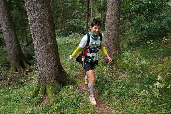 Am Bergbaupfad am Domberg Suhl: Henriette Appel . Südthüringentrail 2017 (Foto: Andreas Kuhrt)