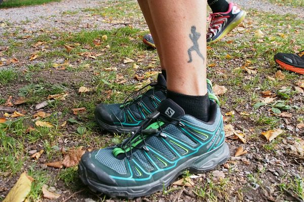 An der Ottilie am Domberg Suhl: Läuferbein . Südthüringentrail 2017 (Foto: Andreas Kuhrt)