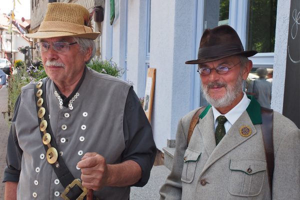 Dorfführung . Dorffest 700 Jahre Suhl-Neundorf . 09.06.2018 (Foto: Andreas Kuhrt)