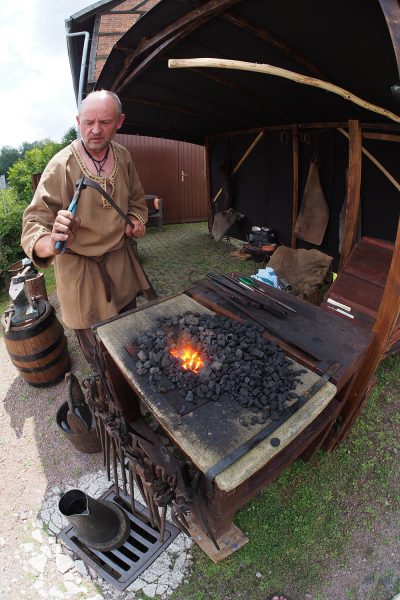 Schmied . Dorffest 700 Jahre Suhl-Neundorf . 09.06.2018 (Foto: Andreas Kuhrt)