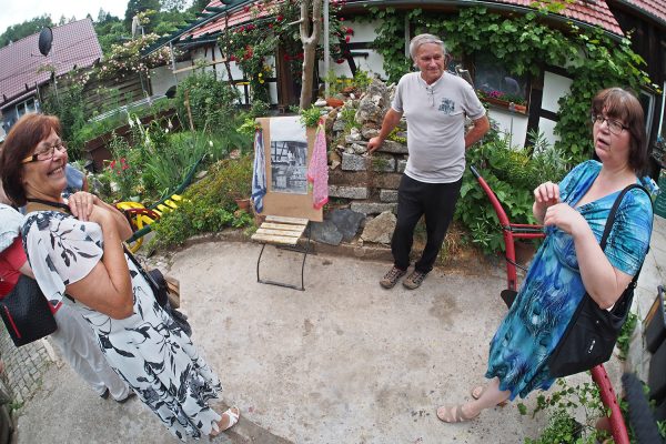 Offene Höfe: Hirtenhaus . Dorffest 700 Jahre Suhl-Neundorf . 09.06.2018 (Foto: Andreas Kuhrt)