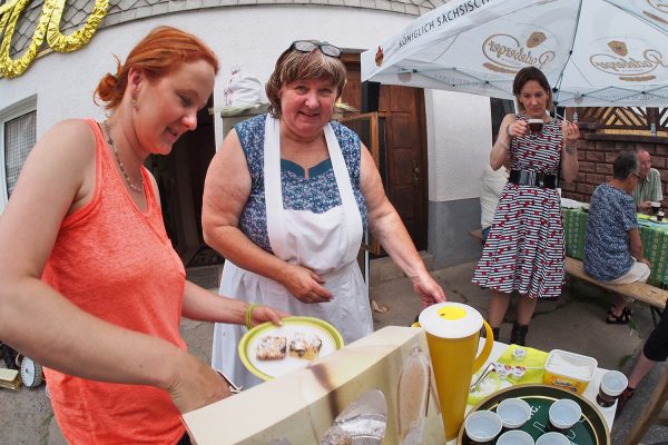 Ehemalige Bäckerei . Dorffest 700 Jahre Suhl-Neundorf . 09.06.2018 (Foto: Andreas Kuhrt)