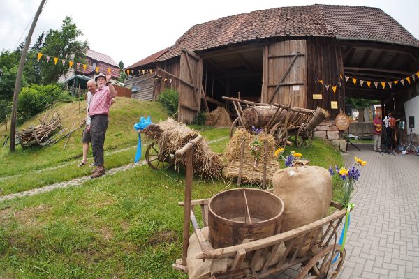 Offene Höfe: An der Hasel . Dorffest 700 Jahre Suhl-Neundorf . 09.06.2018 (Foto: Andreas Kuhrt)