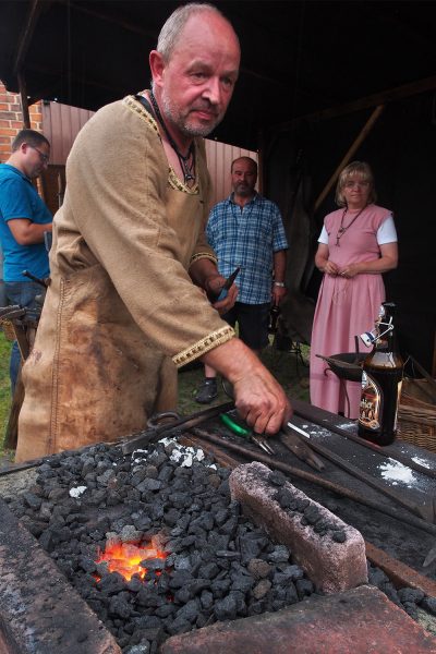 Schmied . Dorffest 700 Jahre Suhl-Neundorf . 09.06.2018 (Foto: Andreas Kuhrt)