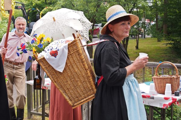 Vorbereitung zum Festumzug . Dorffest 700 Jahre Suhl-Neundorf . 10.06.2018 (Foto: Andreas Kuhrt)