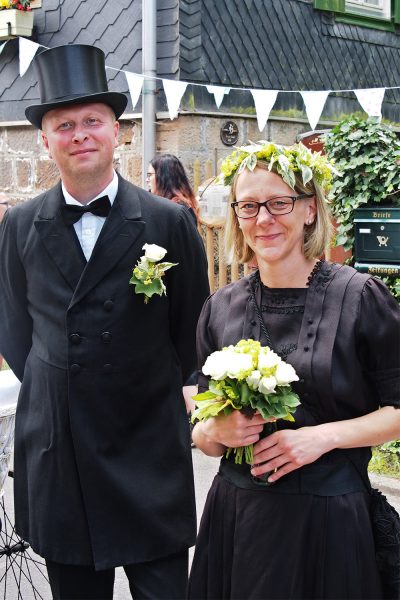 Vorbereitung zum Festumzug . Dorffest 700 Jahre Suhl-Neundorf . 10.06.2018 (Foto: Andreas Kuhrt)