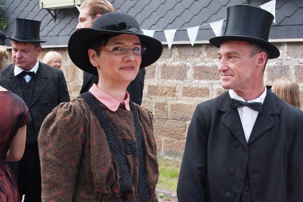 Vorbereitung zum Festumzug . Dorffest 700 Jahre Suhl-Neundorf . 10.06.2018 (Foto: Andreas Kuhrt)