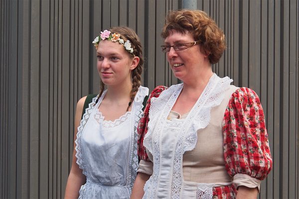 Vorbereitung zum Festumzug . Dorffest 700 Jahre Suhl-Neundorf . 10.06.2018 (Foto: Andreas Kuhrt)