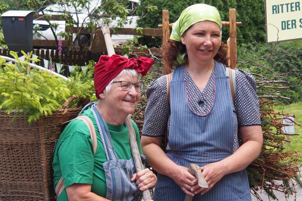 Vorbereitung zum Festumzug . Dorffest 700 Jahre Suhl-Neundorf . 10.06.2018 (Foto: Andreas Kuhrt)