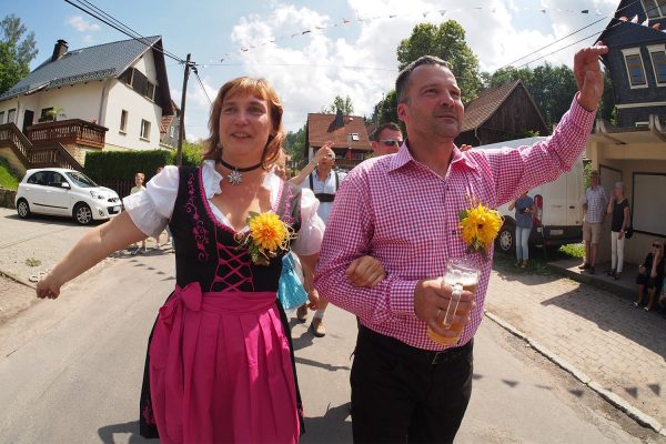 Festumzug . Dorffest 700 Jahre Suhl-Neundorf . 10.06.2018 (Foto: Andreas Kuhrt)