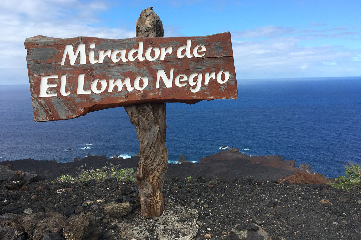 Mirador de el Lomo Negro 1 . El Hierro . Kanarische Inseln 2018 (Foto: Manuela Hahnebach)