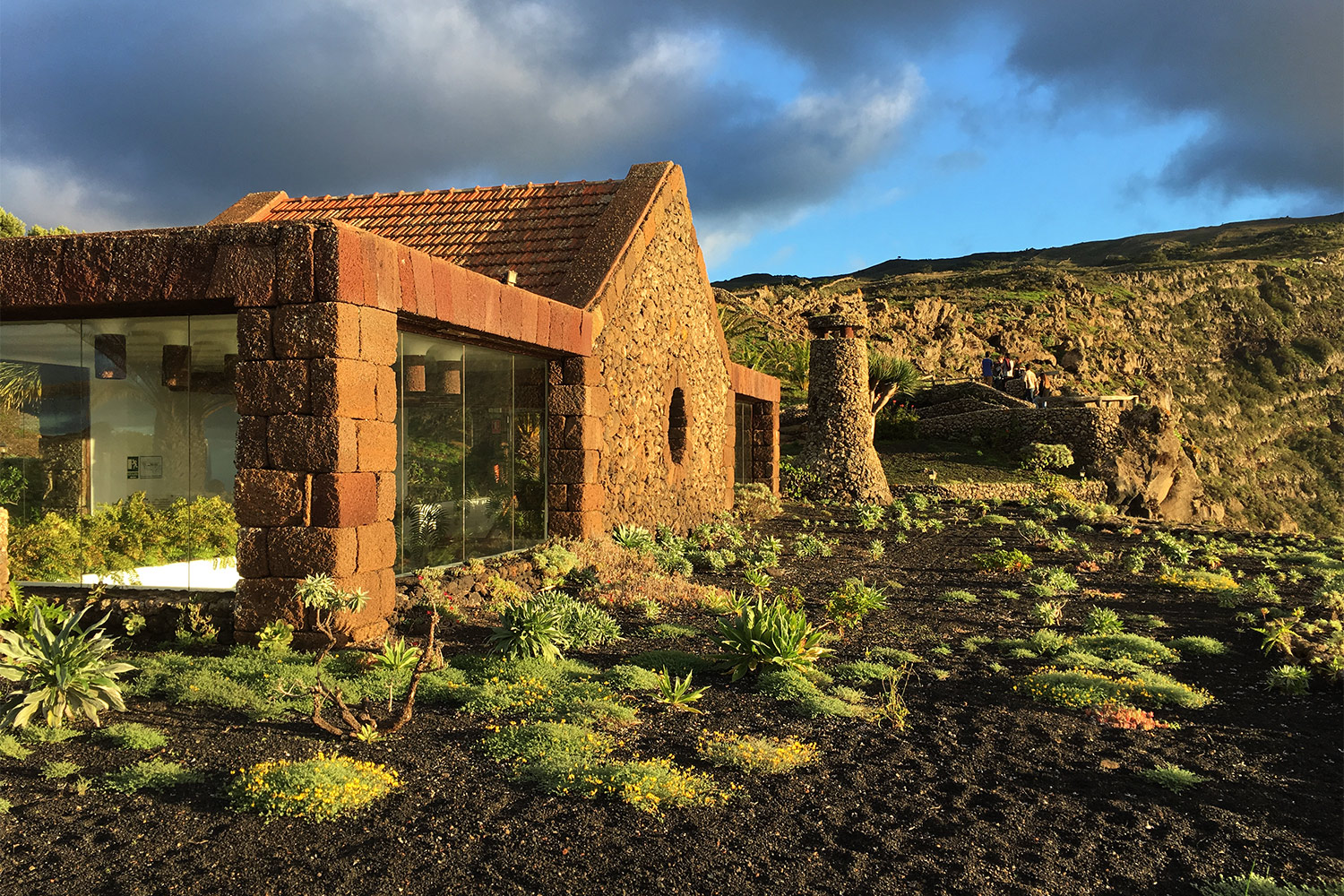 Mirador de la Peña: Aussichtspunkt von César Manrique . El Hierro . Kanarische Inseln 2018 (Foto: Manuela Hahnebach)