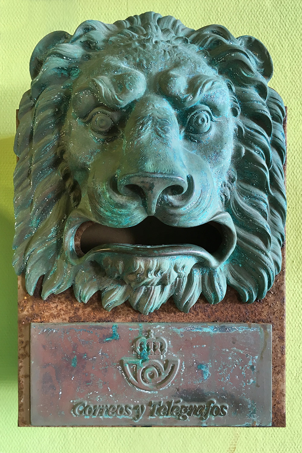 Briefkasten am Flugplatz . El Hierro . Kanarische Inseln 2018 (Foto: Manuela Hahnebach)