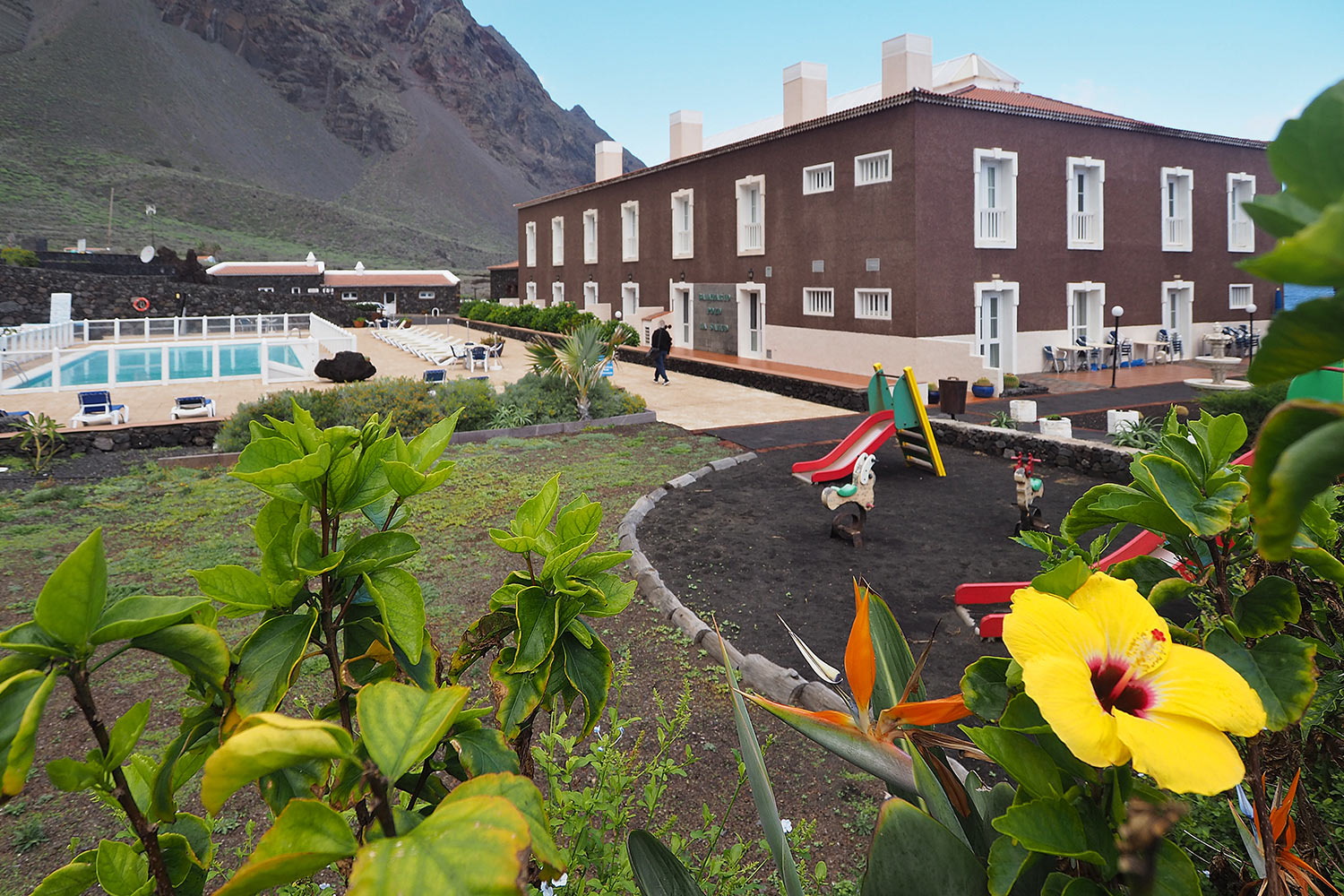 Hotel Balnearo in El Pozo de la Salud . El Hierro . Kanarische Inseln 2018 (Foto: Andreas Kuhrt)