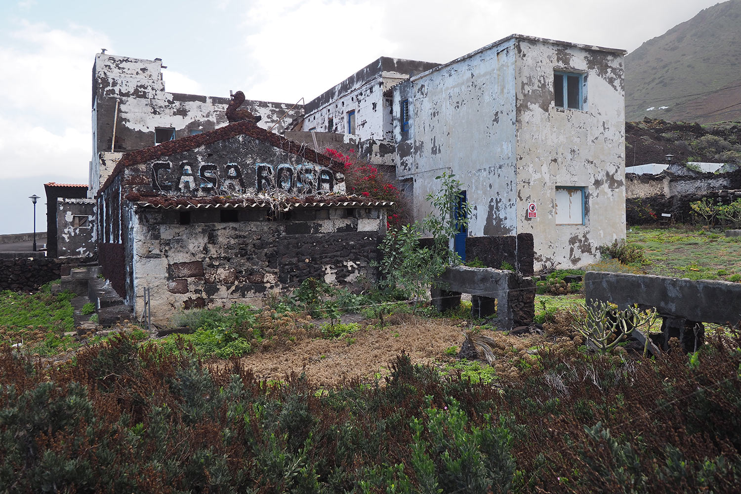 Ruine Casa Rosa in El Pozo de la Salud . El Hierro . Kanarische Inseln 2018 (Foto: Andreas Kuhrt)