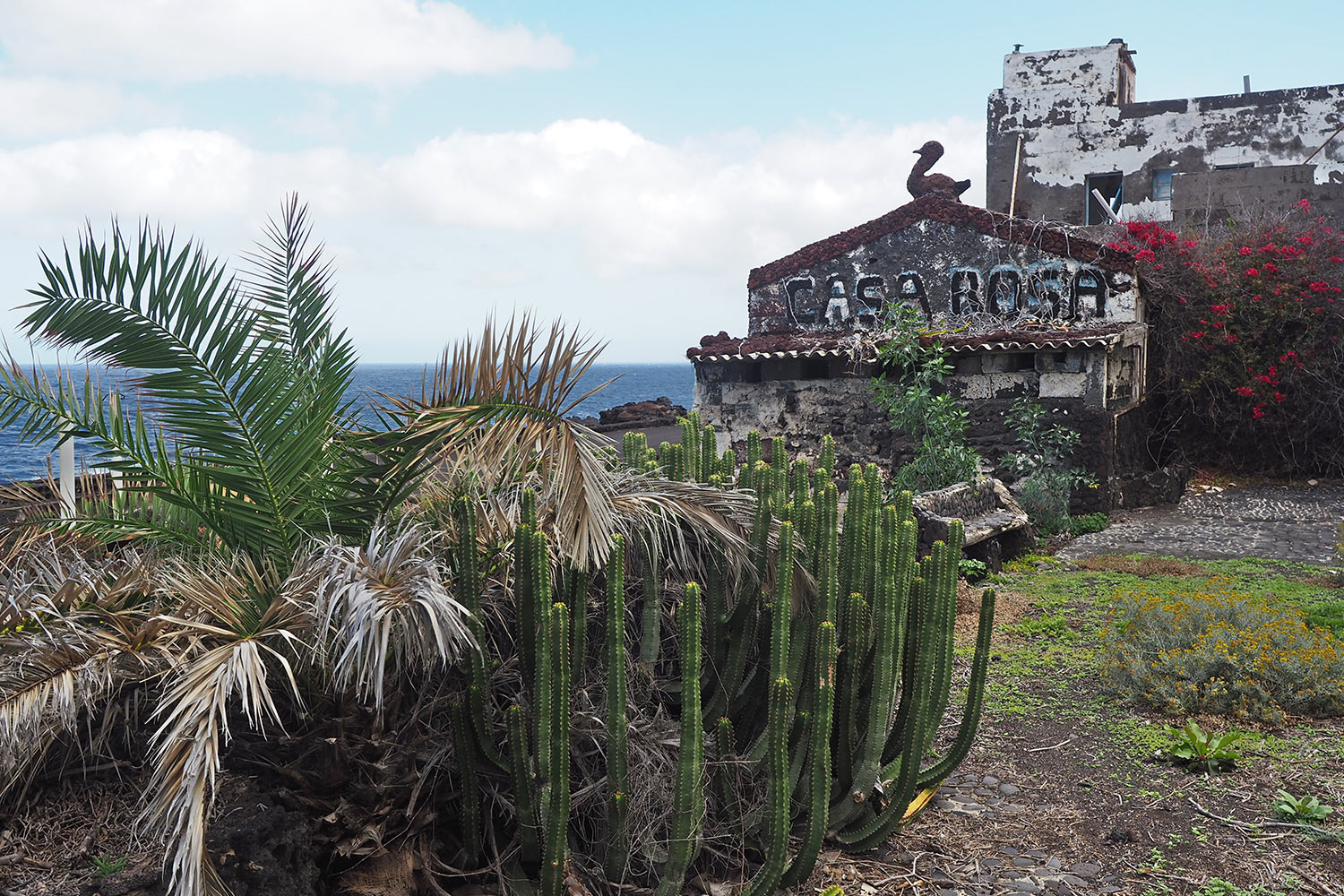 Ruine Casa Rosa in El Pozo de la Salud . El Hierro . Kanarische Inseln 2018 (Foto: Andreas Kuhrt)