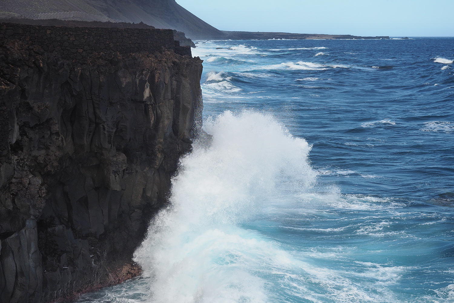 Küste bei El Pozo de la Salud . El Hierro . Kanarische Inseln 2018 (Foto: Andreas Kuhrt)