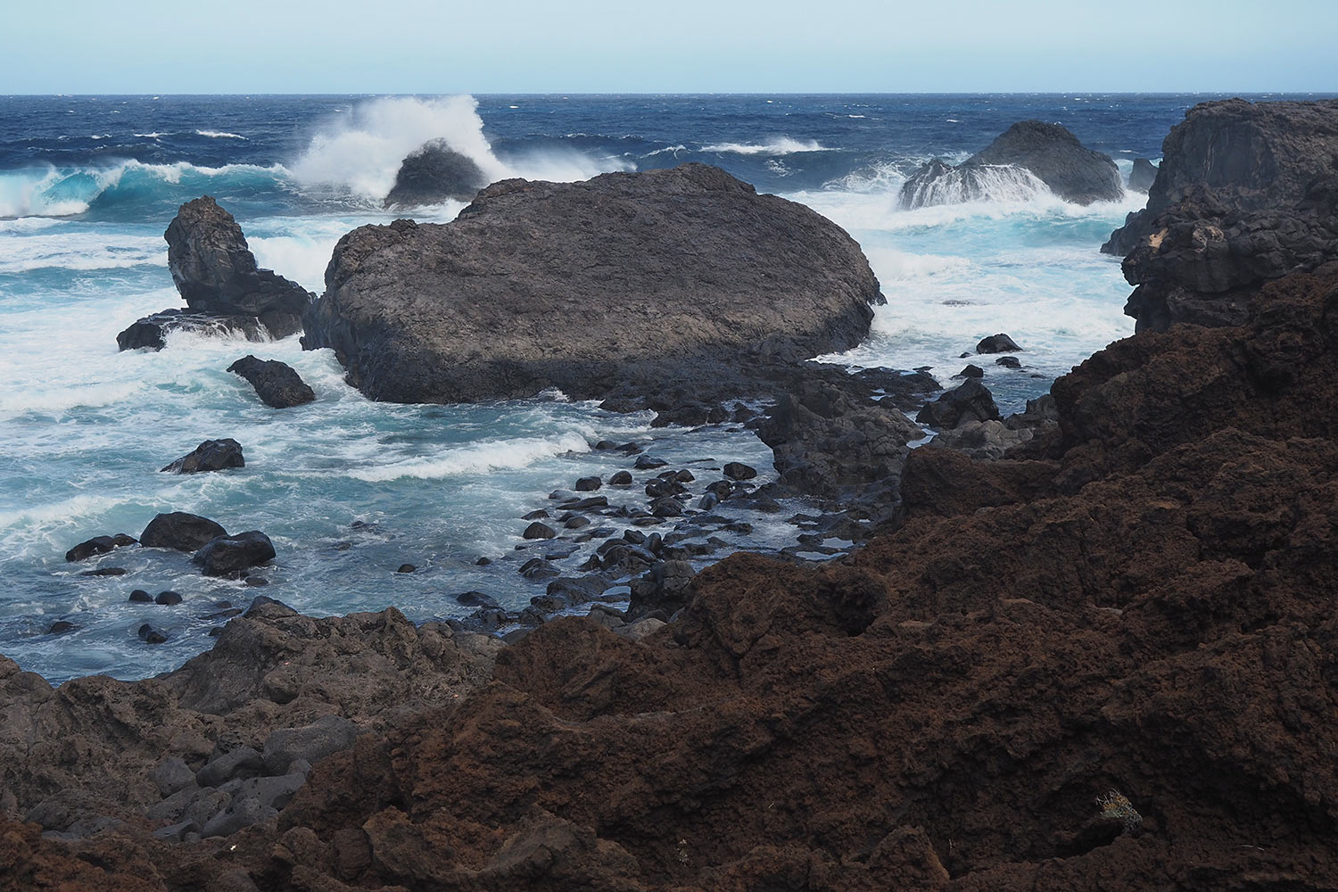 Küste bei Arenas Blancas . El Hierro . Kanarische Inseln 2018 (Foto: Andreas Kuhrt)