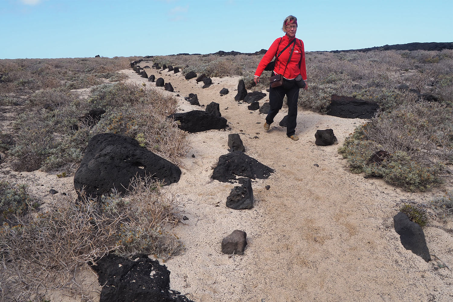 Weg nach Arenas Blancas . El Hierro . Kanarische Inseln 2018 (Foto: Andreas Kuhrt)