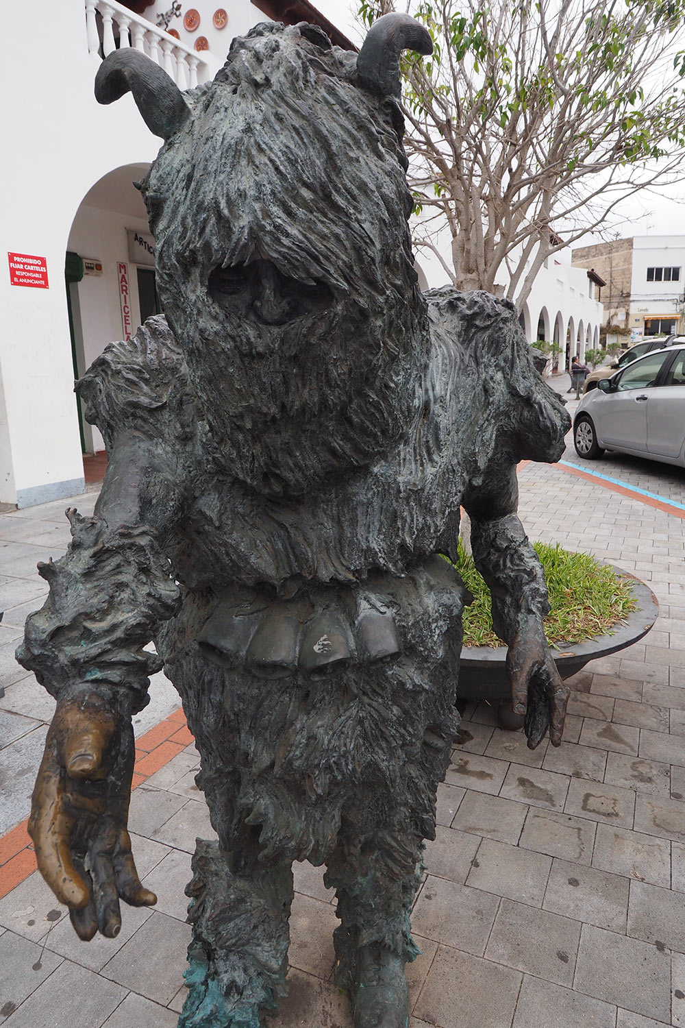 Skulptur "Los Carneros" (Widder) . Tigaday . El Hierro . Kanarische Inseln 2018 (Foto: Andreas Kuhrt)