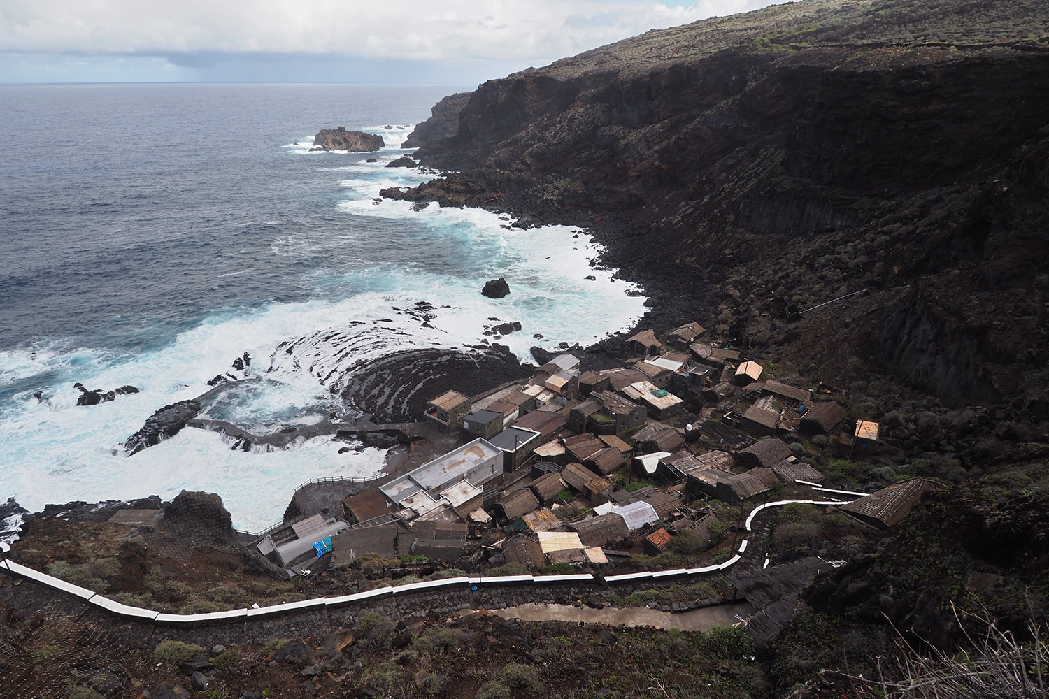 Pozo de las Calcosas . El Hierro . Kanarische Inseln 2018 (Foto: Andreas Kuhrt)
