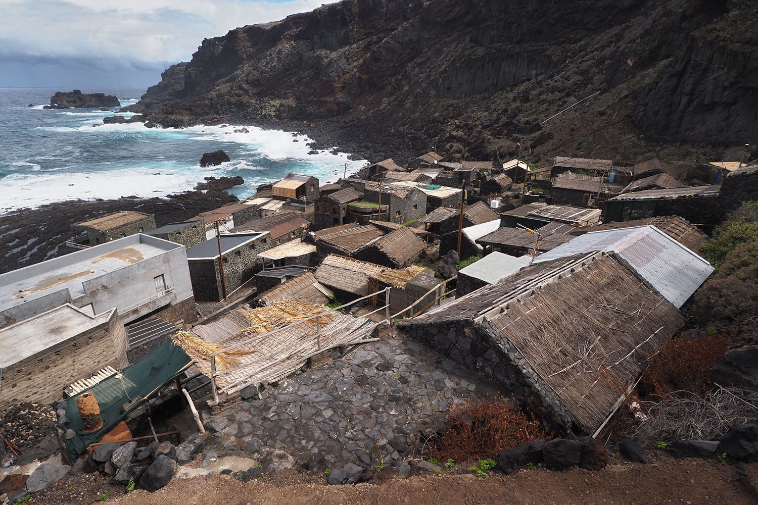 Pozo de las Calcosas . El Hierro . Kanarische Inseln 2018 (Foto: Andreas Kuhrt)