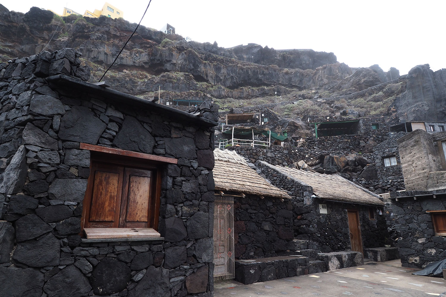 Häuser in Pozo de las Calcosas . El Hierro . Kanarische Inseln 2018 (Foto: Andreas Kuhrt)