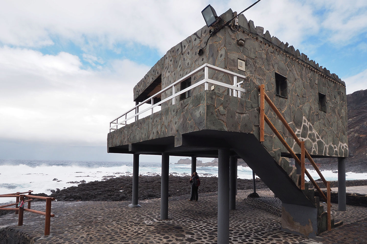 Neues Haus in Pozo de las Calcosas . El Hierro . Kanarische Inseln 2018 (Foto: Andreas Kuhrt)