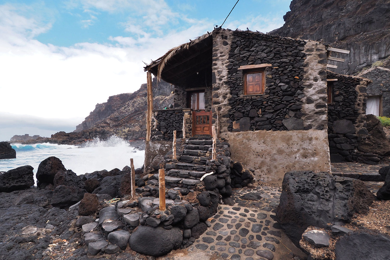 Altes Haus in Pozo de las Calcosas . El Hierro . Kanarische Inseln 2018 (Foto: Andreas Kuhrt)