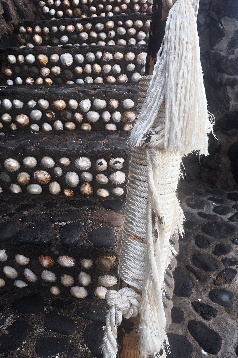 Alte Treppe in Pozo de las Calcosas . El Hierro . Kanarische Inseln 2018 (Foto: Andreas Kuhrt)